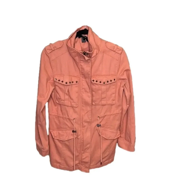 Forever 21 Studded Utility Jacket Size S - Picture 3 of 6